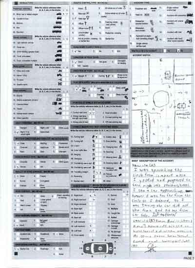 note all details and telephone numbers, addresses etc. are correct and valid