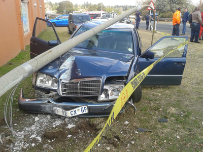car accident in South Africa