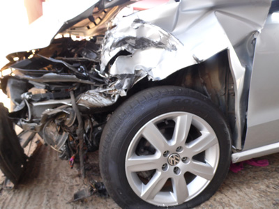 car accident in South Africa