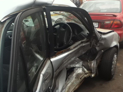 car accident in South Africa