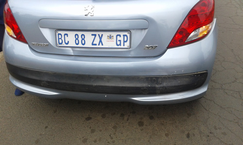 car accident in South Africa