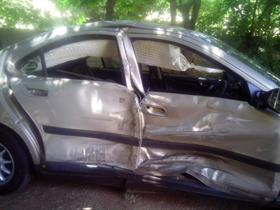 car accident in South Africa