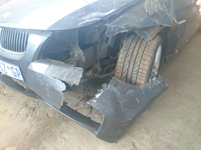 car accident in South Africa