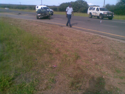 Material Damage suffered in a car accident