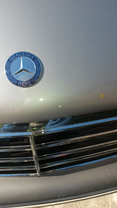 Material Damage suffered in a car accident