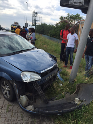 car accident in South Africa