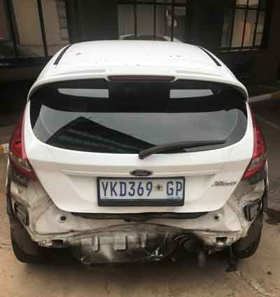 car accident in South Africa