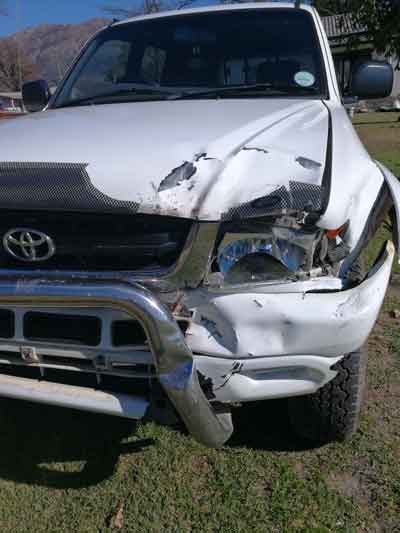 car accident in South Africa