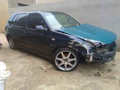 Material Damage suffered in a car accident