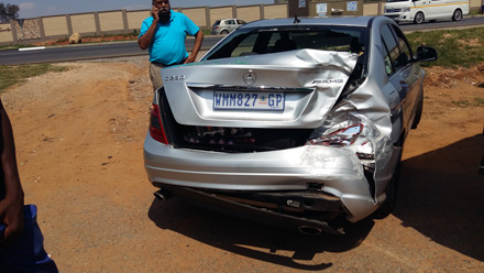 Salvage in a car accident