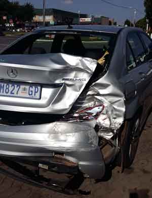 car accident in South Africa