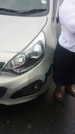 car accident in South Africa