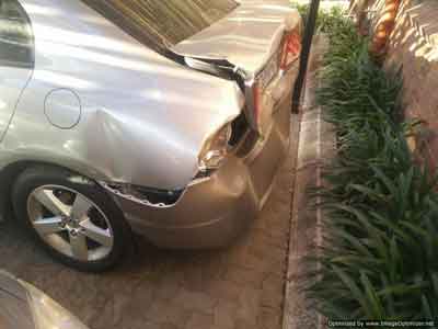 car accident in South Africa