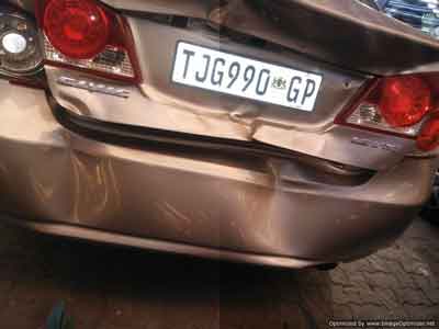 car accident in South Africa