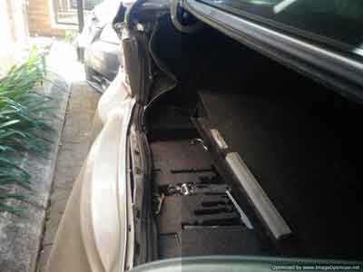 Motor car accident in South Africa