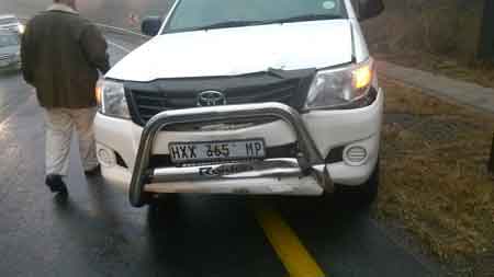 car accident in South Africa