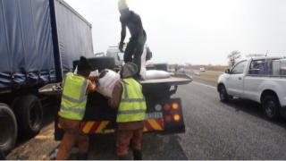 Material Damage suffered in a car accident