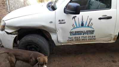 car accident in South Africa