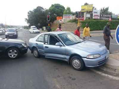 car accident in South Africa