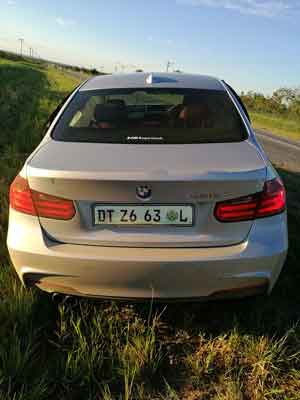 car accident in South Africa