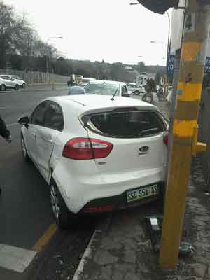 car accident in South Africa