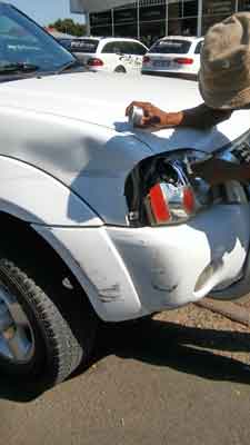 car accident in South Africa