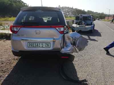 car accident in South Africa
