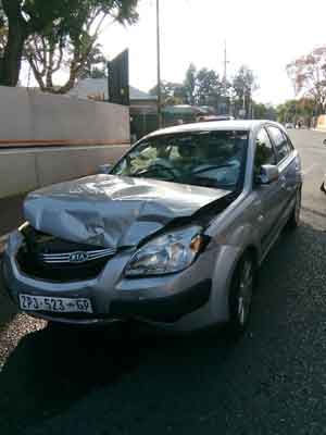 car accident in South Africa