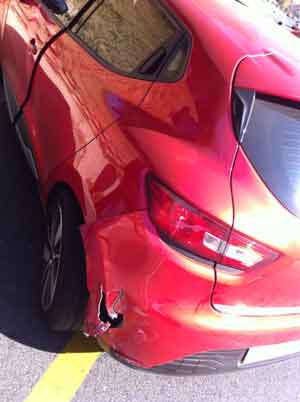 car accident in South Africa
