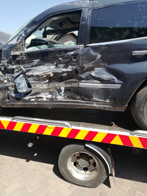 car accident in South Africa