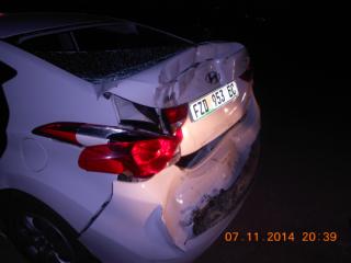 car accident in South Africa