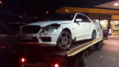 car accident in South Africa