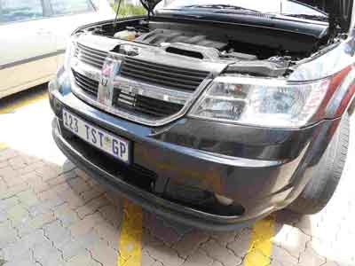 car accident in South Africa