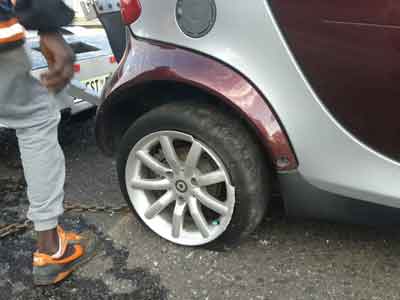 car accident in South Africa