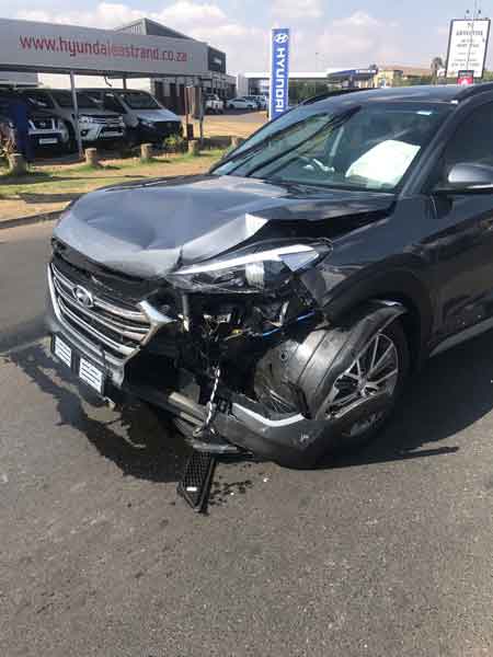 car accident in South Africa